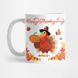 Thanksgiving Turkey, Happy Thanksgiving Mug